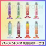 VAPOR STORM風暴辣妹一次性主機充電7500口（5%）